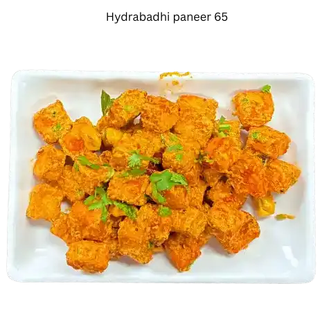 Hyderabadi Paneer 65 at Athidi Indian